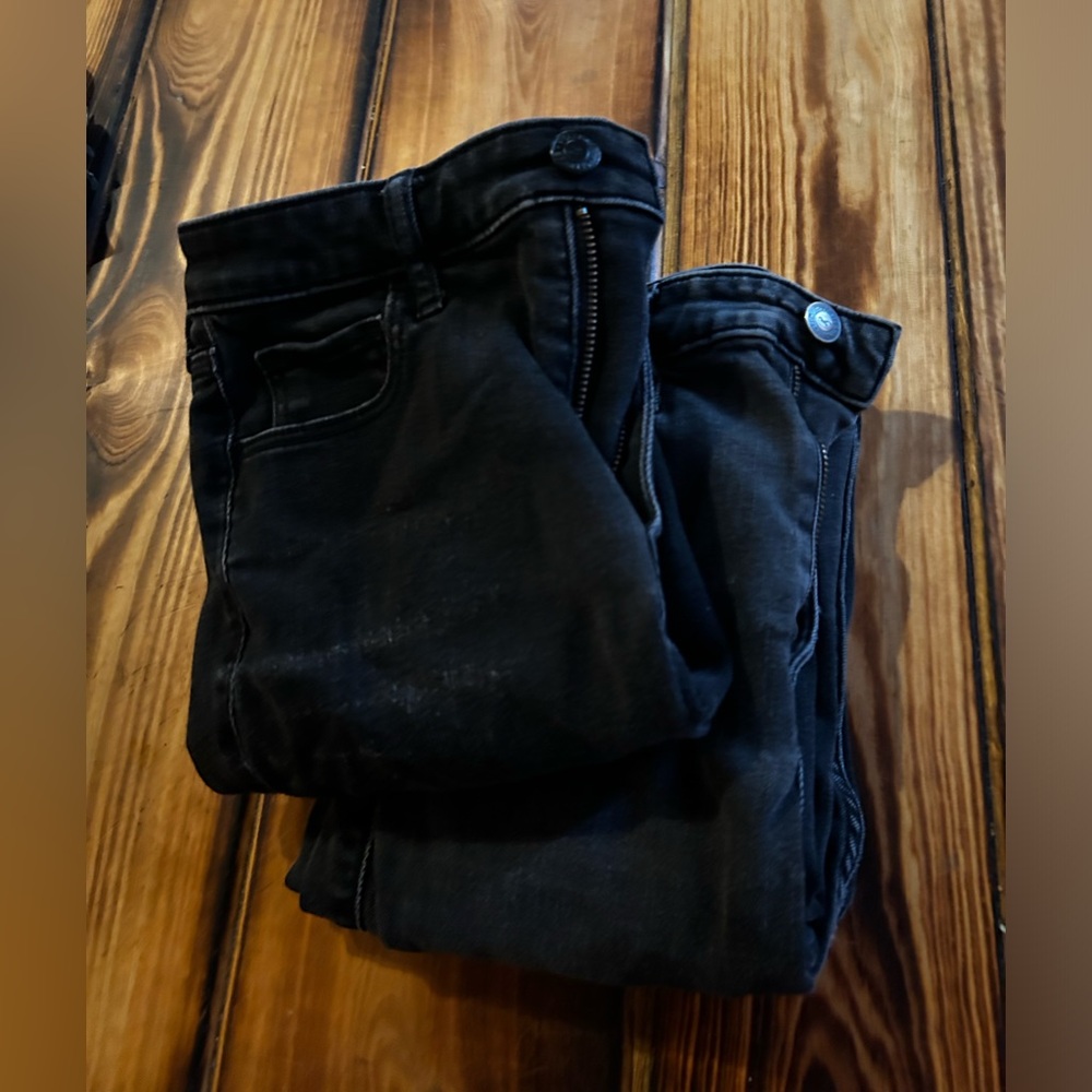 Hollister black jeans bundle!! Sold